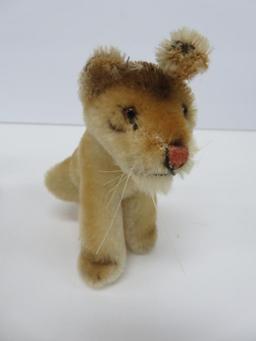 Steiff lion, 5"