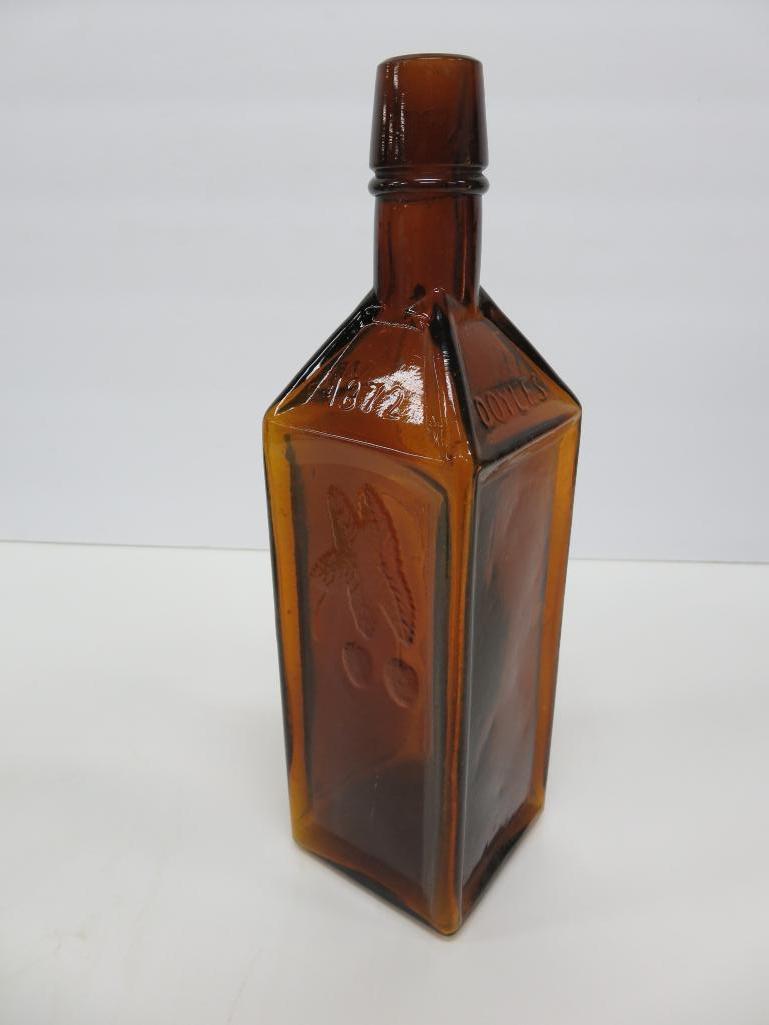 Doyles Hop Bitters Bottle, amber, 9 1/2"