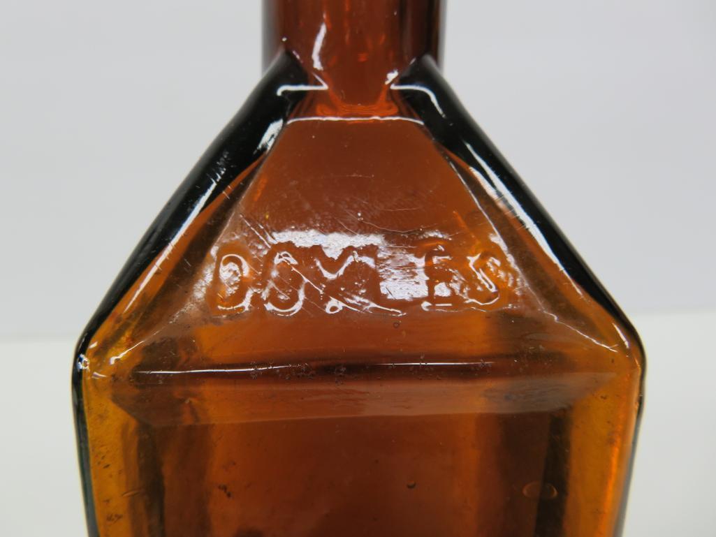 Doyles Hop Bitters Bottle, amber, 9 1/2"