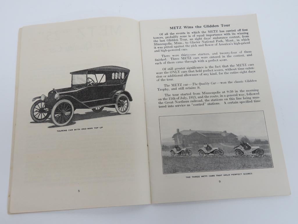 Vintage Automobile booklets