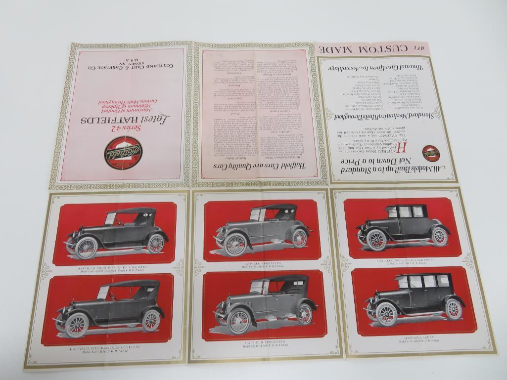 Vintage Automobile booklets