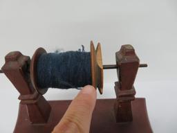 Vintage spool holder, 13" x 9"