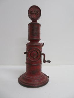 Cast Iron gas pump, 7"