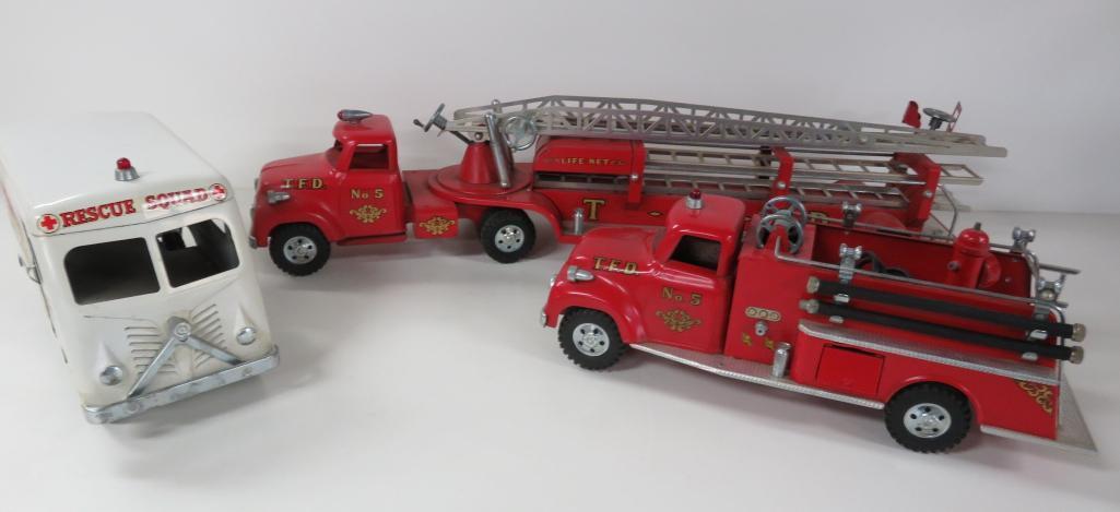 Tonka #900-6 Fire Department set with box