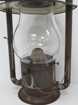 Dietz Tubular Globe #3 lantern, 20 1/2"