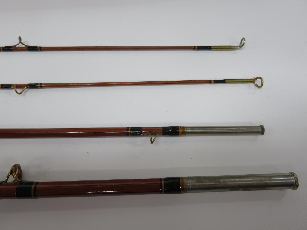 Phillipson Premium 8 1/2' bamboo fly rod with metal case