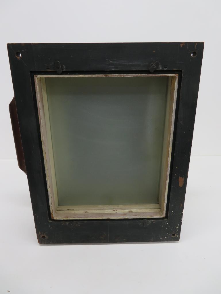 Antique Folmer Schwing Division Studio Camera with Eastman Projection lens and colored filter