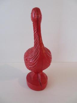 Red Goose Shoes, cast iron bank, 8"