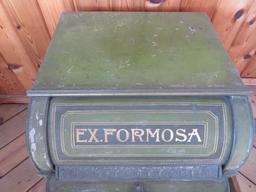 Large Henry Troemner, Ex. Formosa roll top tea bin