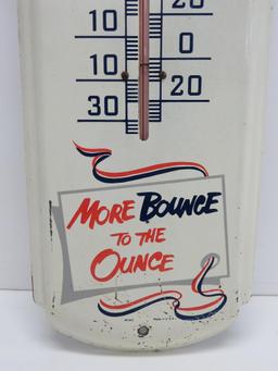 Pepsi thermometer, 27", More Bounce to the Ounce