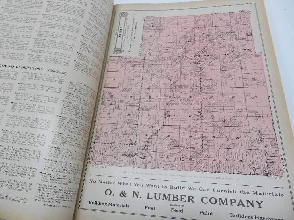 1930 Chippewa County Atlas