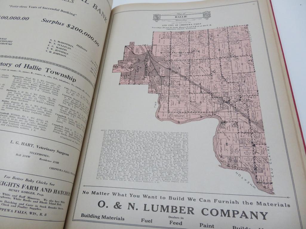 1930 Chippewa County Atlas