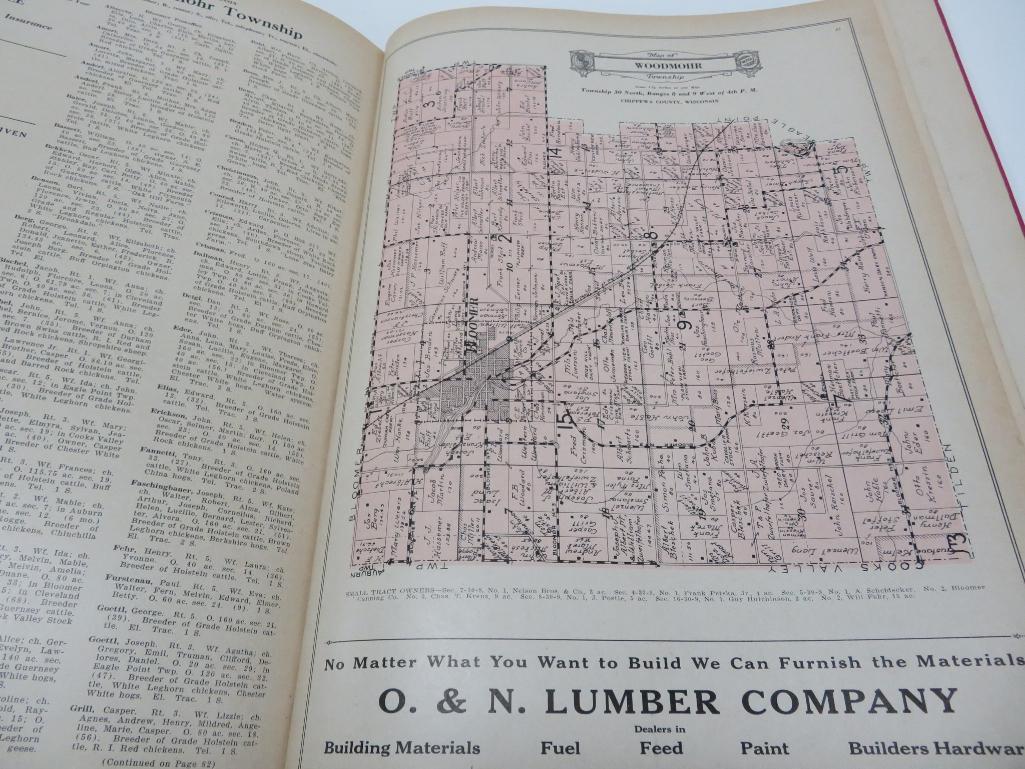 1930 Chippewa County Atlas