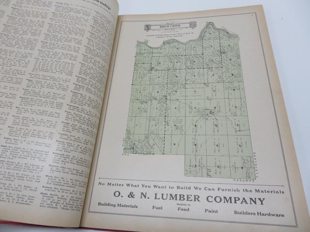 1930 Chippewa County Atlas