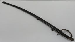 Civil War Cavalry Saber Sword, US 1864, G.Roby, W. Chelmsford, Mass