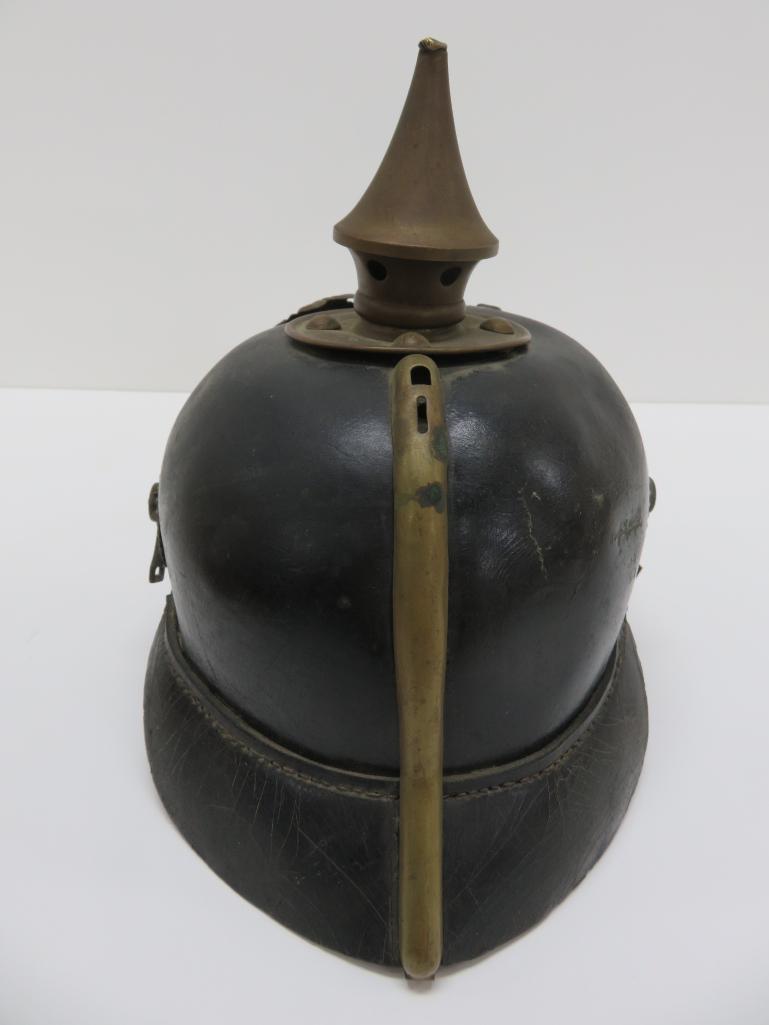 German WWI Prussian Pickelhaube Spiked Helmet