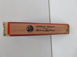 Vetrean Long Cut Tobacco box with contents, 2 3/4" x 5", 1 7/8 oz