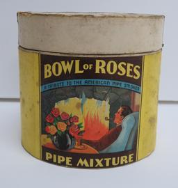 Bowl of Roses cardboard Pipe Mixture, 4"