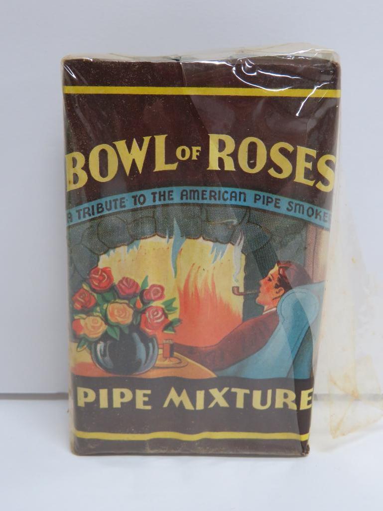 Bowl of Roses 1 1/2 oz pipe mixture pack, full, 2 1/2" x 4"