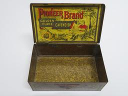 Pioneer Brand tobacco tin, Golden Flake Cavendish