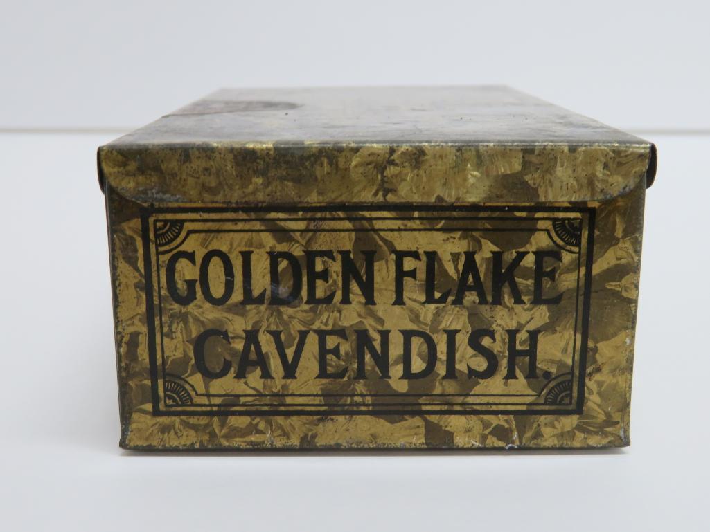 Pioneer Brand tobacco tin, Golden Flake Cavendish