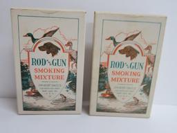 Rod and Gun smoking mixture with display box, four boxes