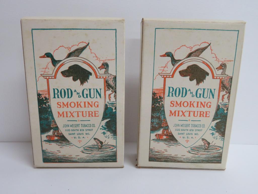 Rod and Gun smoking mixture with display box, four boxes
