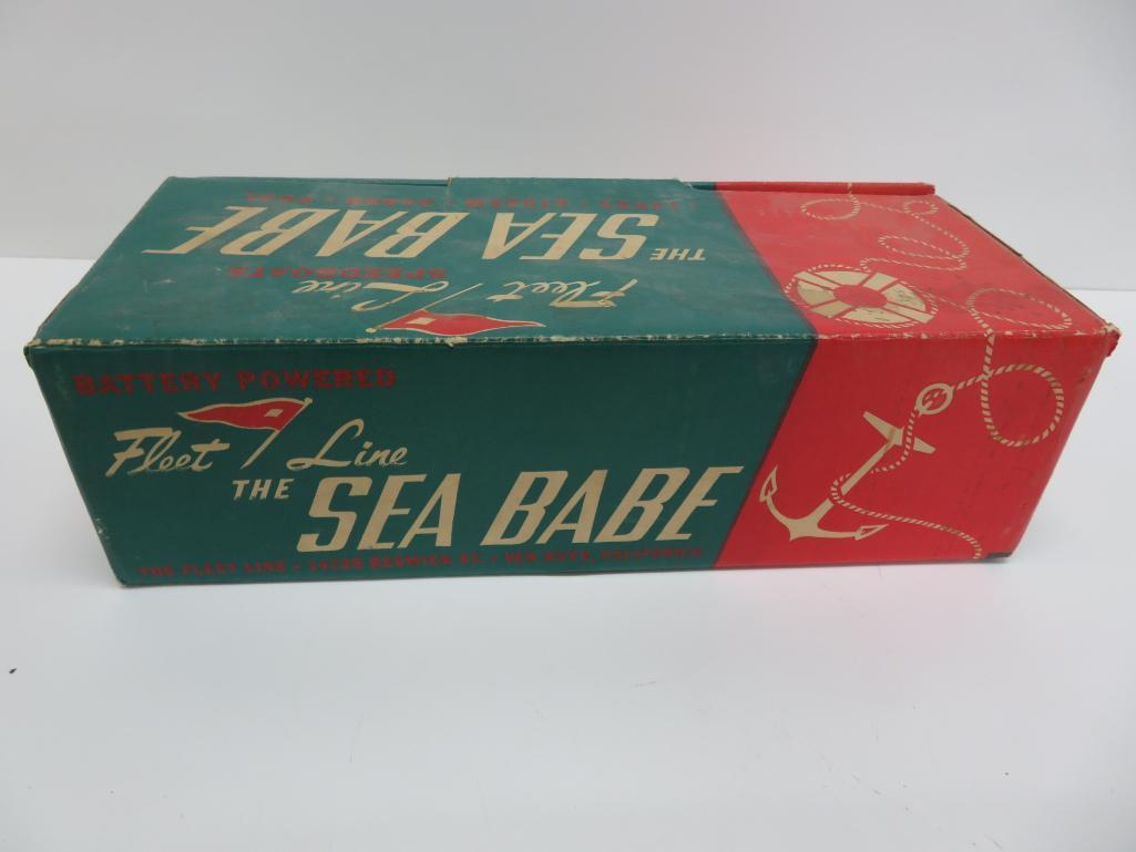 Fleet Line Speedboat toy in box, The Sea Babe