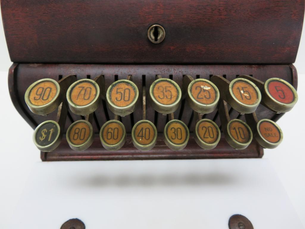 $1 National Cash Register, Candy Store, 1920's, # 711 serial number 2412535