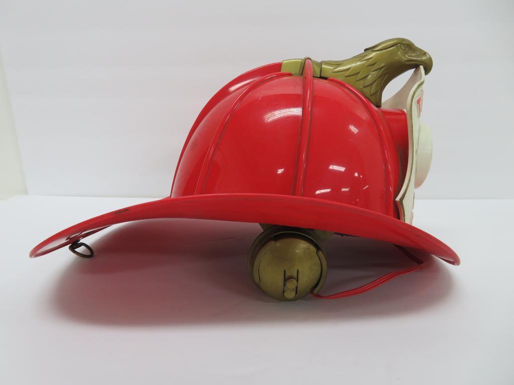 Texaco Fire Chief childrens helmet, Brown and Biggelow