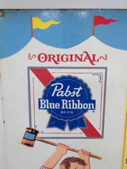 Pabst Popular Prices thermometer, 18" x 10 1/4", P424