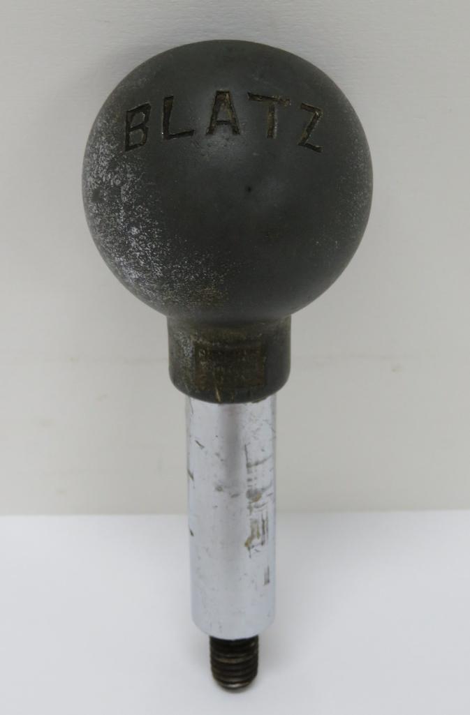 Blatz Old Heidelberg ball knob, beer tap marker