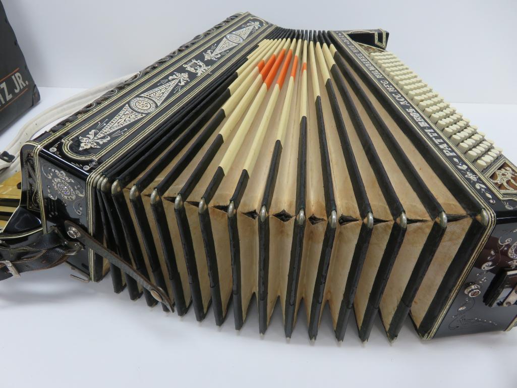 Milwaukee Accordion Club Patti Bros ornate accordion