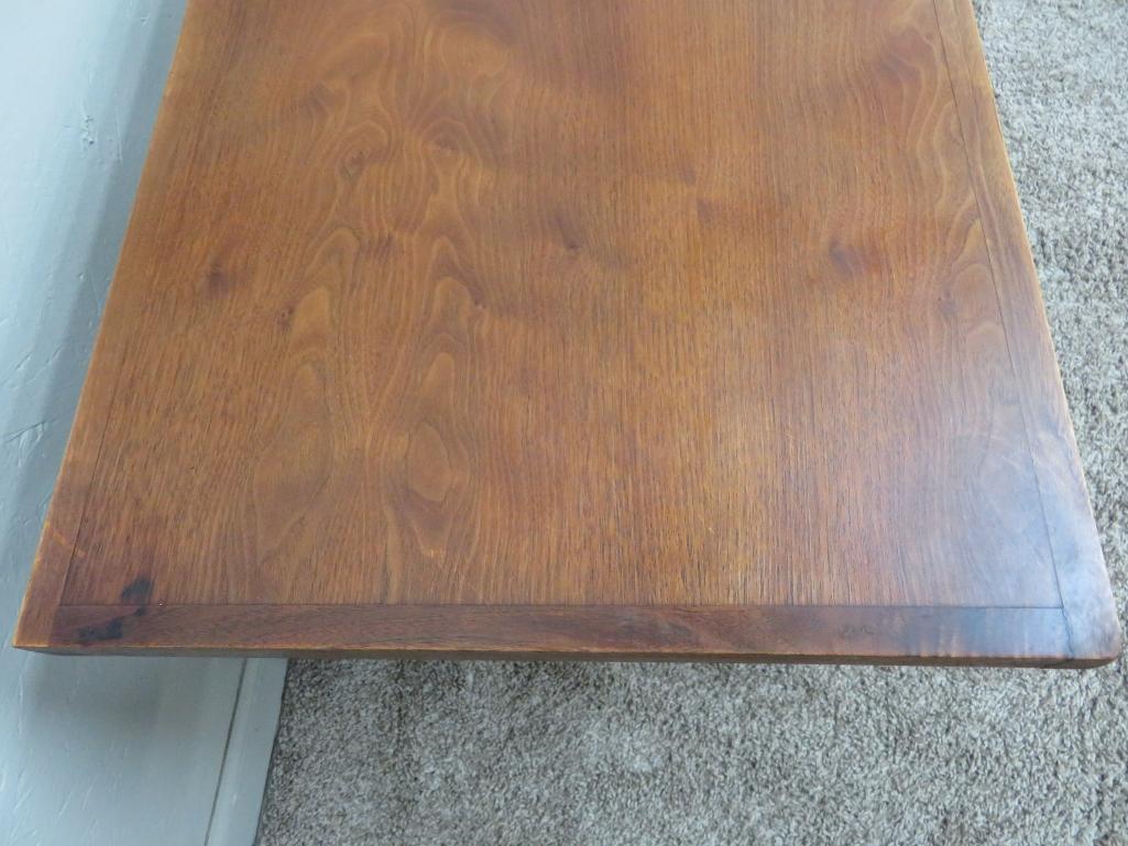 Teak side table, Mid Century Modern, 29" x 18", 20" tall