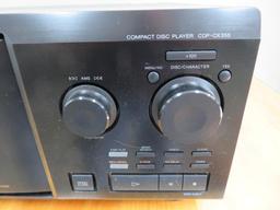 Sony Mega Storage Compact Disc Player, CDP-CX355