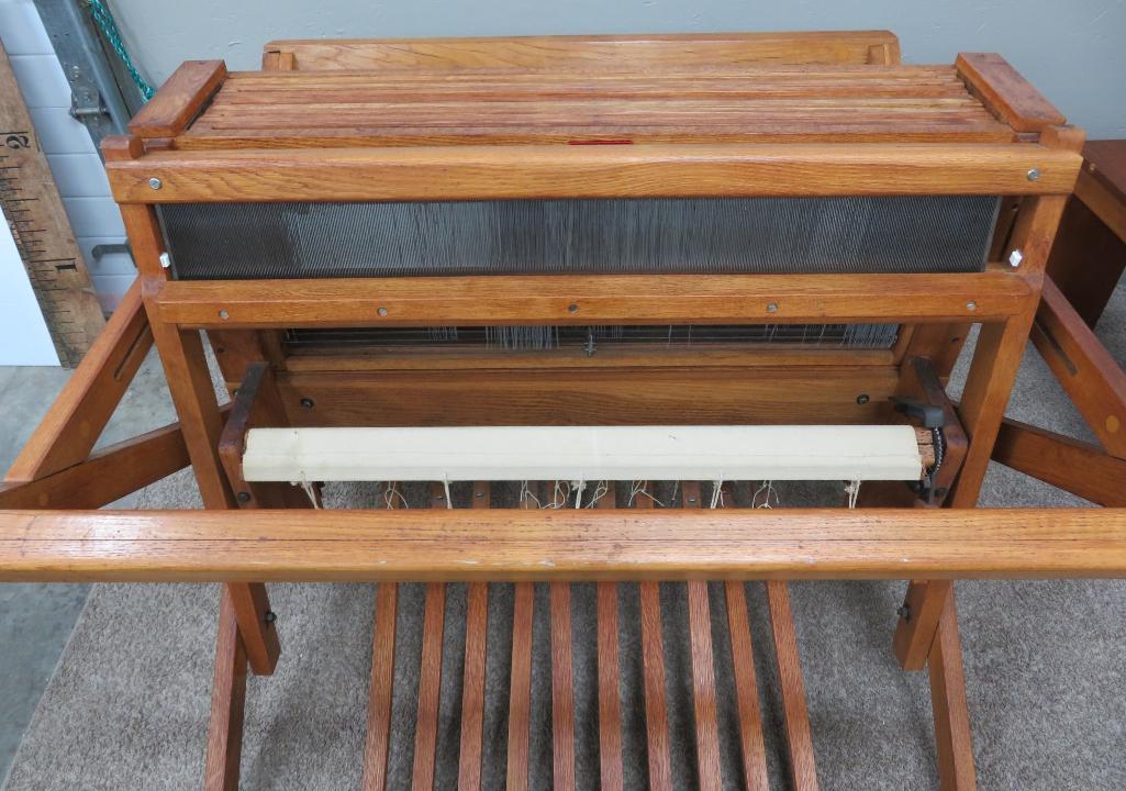 Kessenich floor loom, 8 harness, 10 pedal, 40"