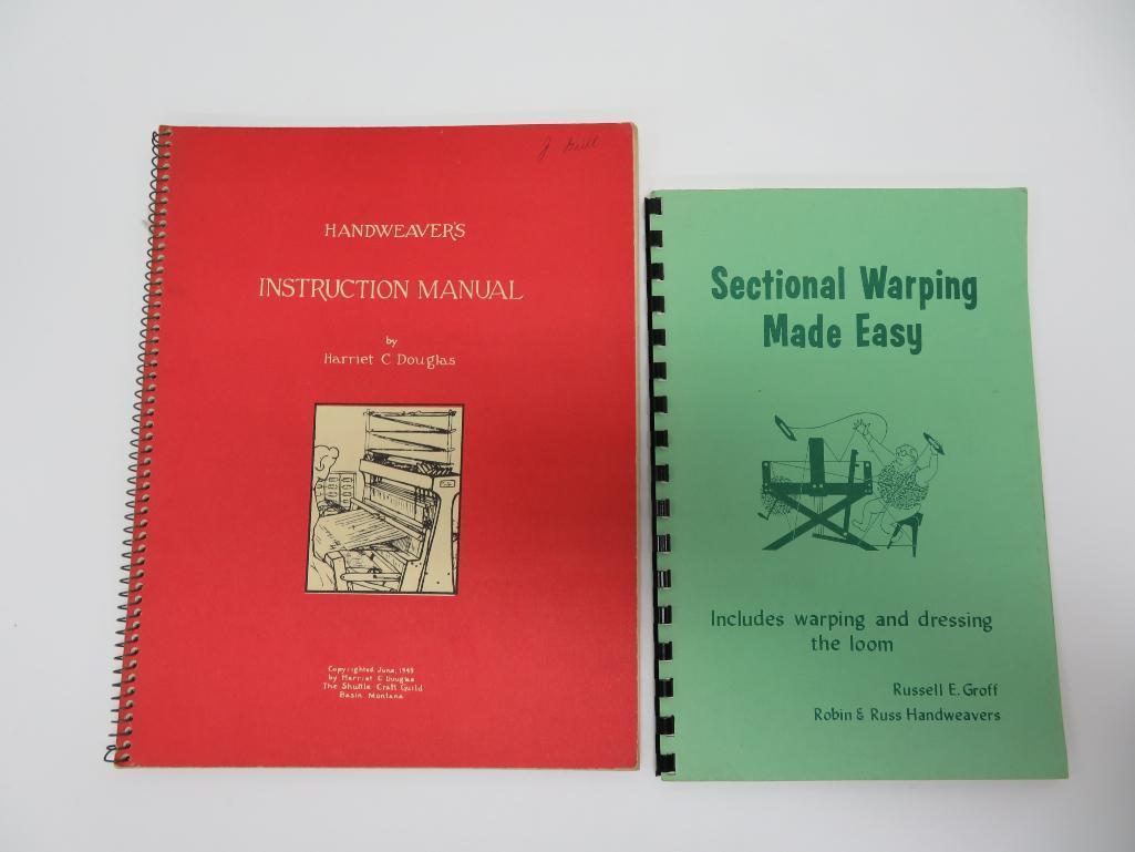 Six weaving books