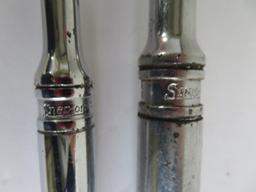 Two Snap-On ratchet drivers, S 713 and F 713