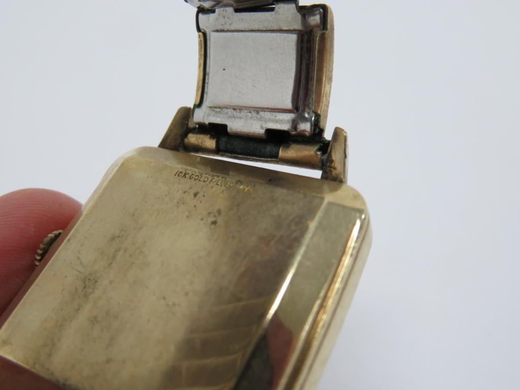 Ulysse Nardin Cronometer Automatic wrist watch, marked 10 K gold filled D & A