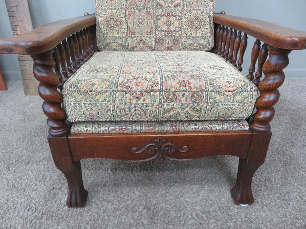 Oak Morris Chair