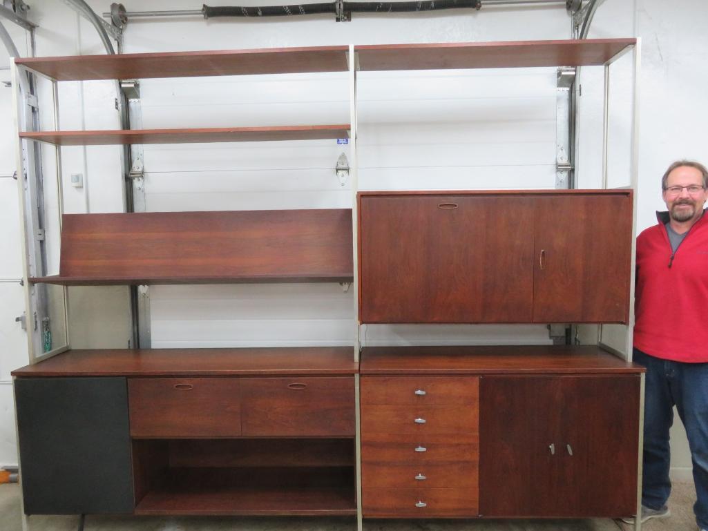 Mid Century Danish Modern Paul McCobb Connoisseur Collection, H Sacks and Sons, Wall Unit