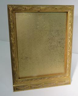 Lovely ornate Tiffany Studios metal picture frame, 9" x 12"