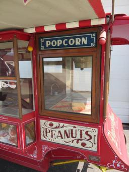 "Antique Popcorn Wagons, Chicago, Illinois" #003 Mini, with Cretor popper, replica of Cretor Model C