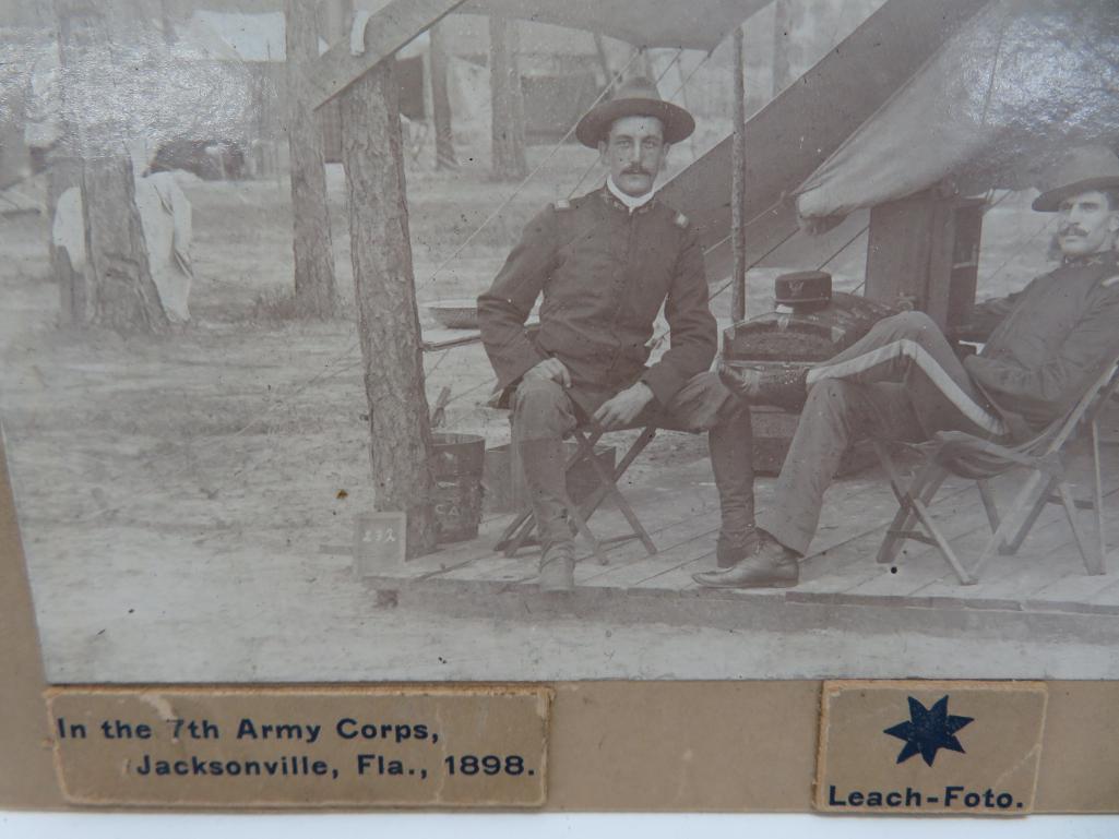 Uniform of Lt Paul Matson, Co F 1st Wisconsin Infantry Spanish Am War, Racine