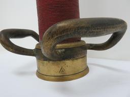 1938 Brass Fire Hose nozzle, 30"