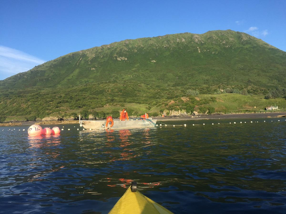 LUTRALAKE SALMON SET NET SITE/FISH CAMP, KODIAK ALASKA