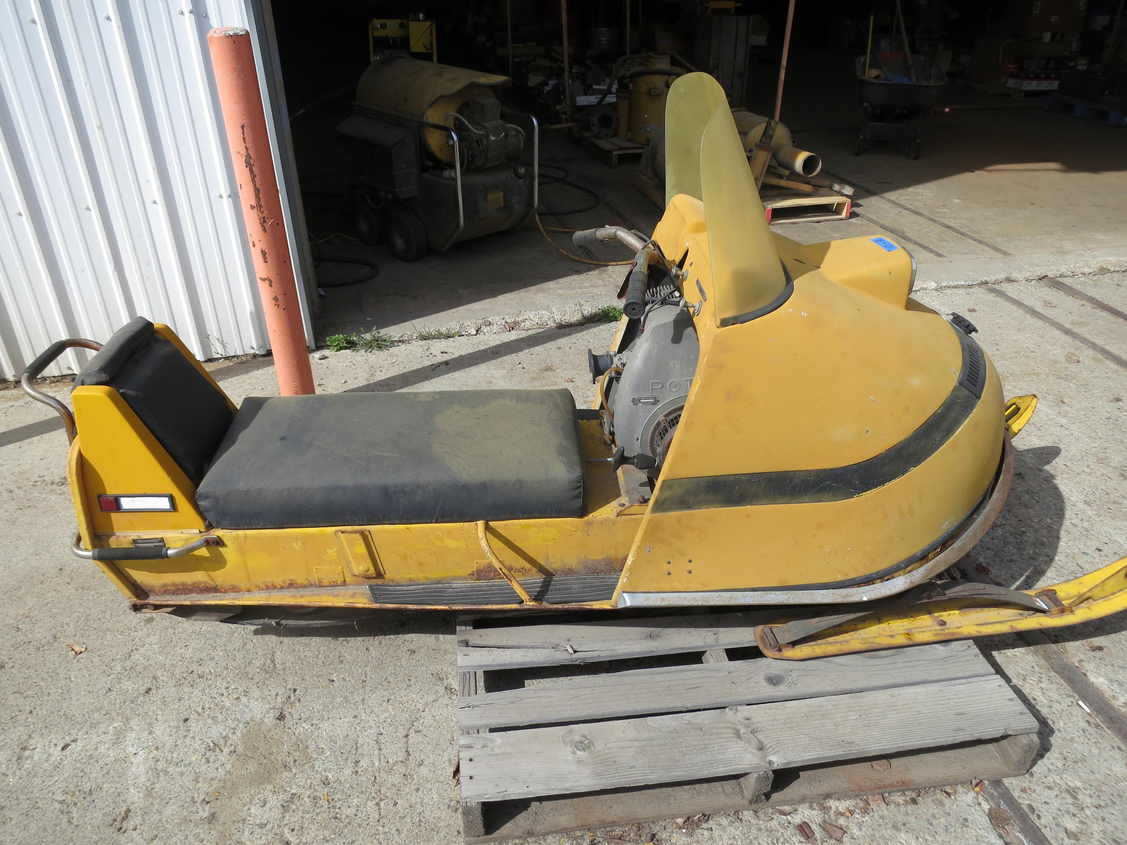 Classic Ski-Doo Bombadier Snow Machine