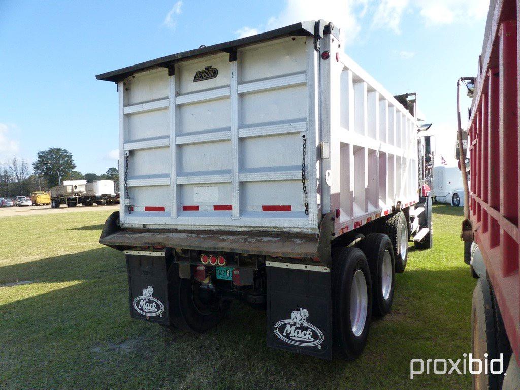 1997 Mack CL713 Tri-axle Dump Truck, s/n 1M2A082C2VW005168: 460hp Eng., 18-