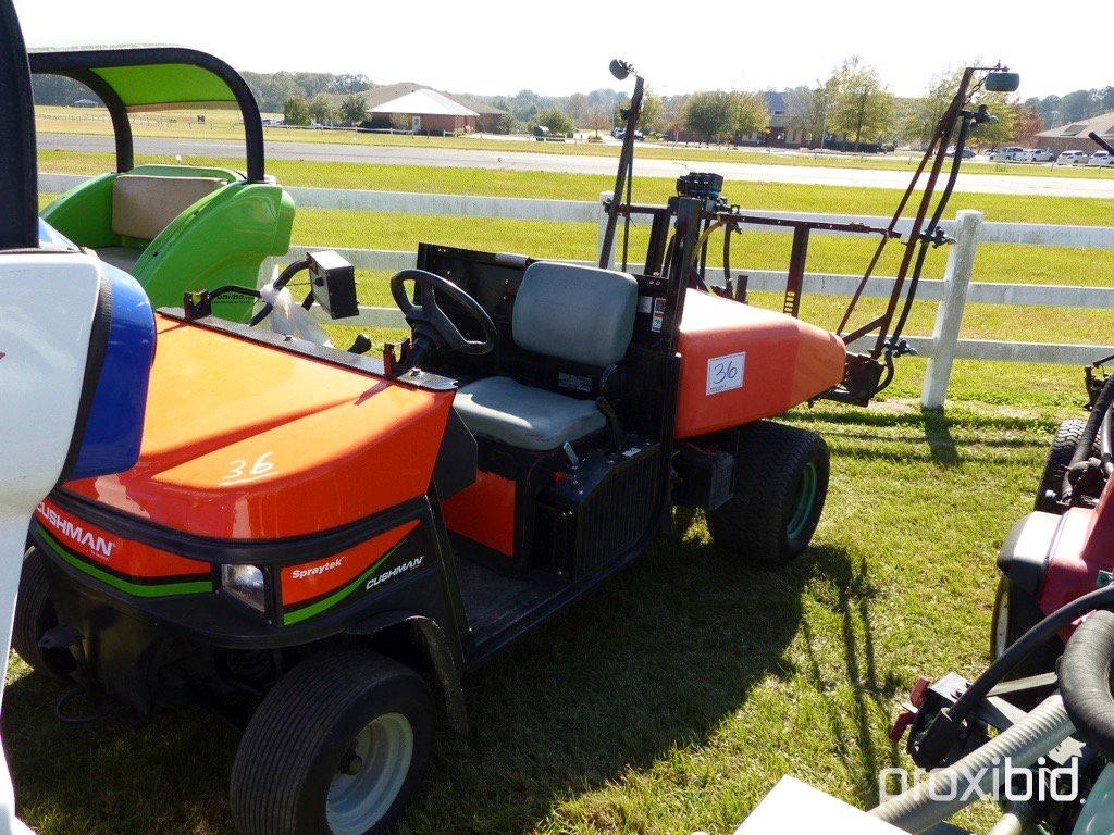 Cushman SprayTek UTV (No Title - $50 Trauma Care Fee Applies): Folding Arm