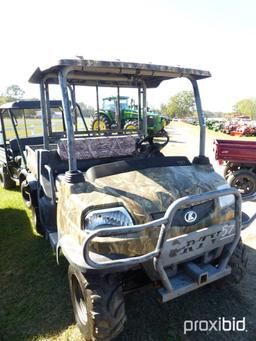 Kubota RTV900 4WD Utility Vehicle, s/n KRTV900A61052686 (No Title - $50 Tra